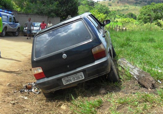 Carro do ex-coordenador do MST em Iguaí 