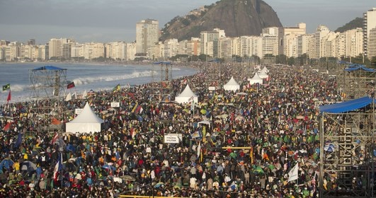 Missa do Envio, JMJ - Rio de Janeiro 2013 | Foto: Portal IG