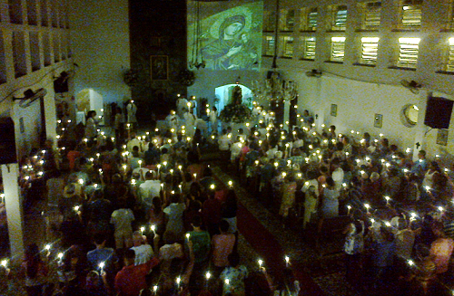 Noite da Luz, Festa da Padroeira 2013