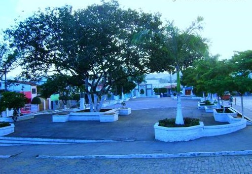 Praça Manoel Novaes em Iguaí | Foto: Eduardo Martins