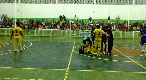 Porto x Aliança, Semifinais do Campeonato de Futsal de Iguaí 2014 | Foto: IguaíBAHIA