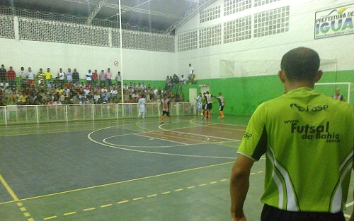 Barcelona x Sevilha, Semifinais do Campeonato de Futsal de Iguaí 2014 | Foto: IguaíBAHIA
