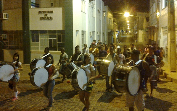 Banda Marcial realiza ensaio nas ruas de Iguaí | Foto: IguaíBAHIA