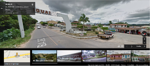 Reprodução Street View Iguaí