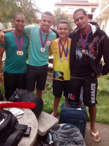 Atletas de Iguaí que foram medalhistas em Itaberaba (Foto: Reprodução Facebook)