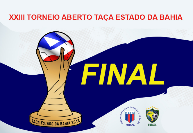 Cartaz Taça Estado da Bahia 2015