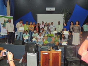 O evento teve a participação efetiva de vários municípios do médio sudoeste (Foto: Divulgação Facebook)