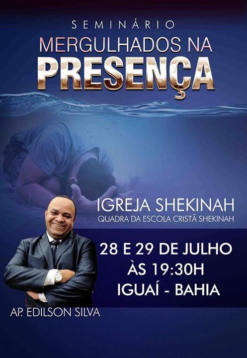 Cartaz Oficial do Seminário.