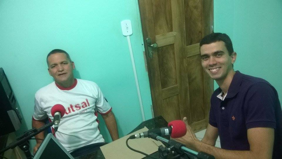 Valci Teixeira e Yuri Borges (Foto: IguaíBAHIA)