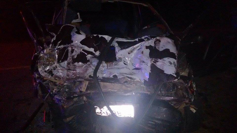 A vitima fatal, estava dirigindo um Fiat Uno (Foto: Reprodução Whatsapp)