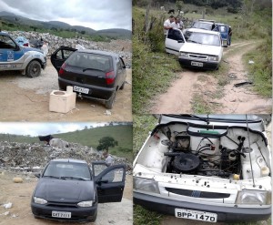Veículos furtados foram recuperados pela 21ª COORPIN(Foto: Site Itapetinga na Mídia)