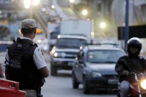 Blitz da Polícia Militar (Foto: Divulgação)