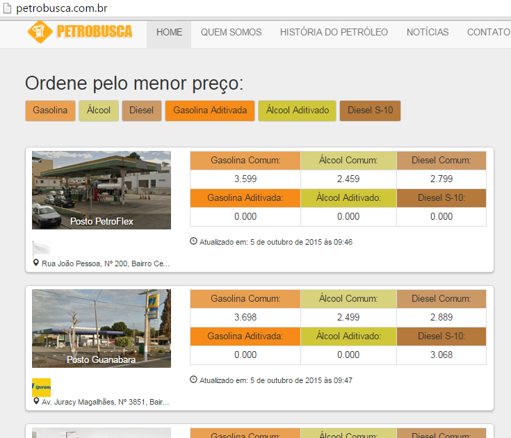 Site Petrobusca