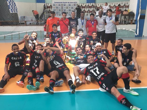 Vitória conquista o Campeonato Baiano de Futsal 2015