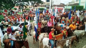 O Prefeito Eleito de Iguaí, Rony Moitinho, também marcou presença em mais uma Chegada Da Bandeira. (Foto:IguaíBAHIA)